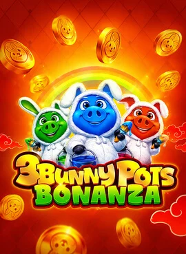 3 Bunny Pots Bonanza